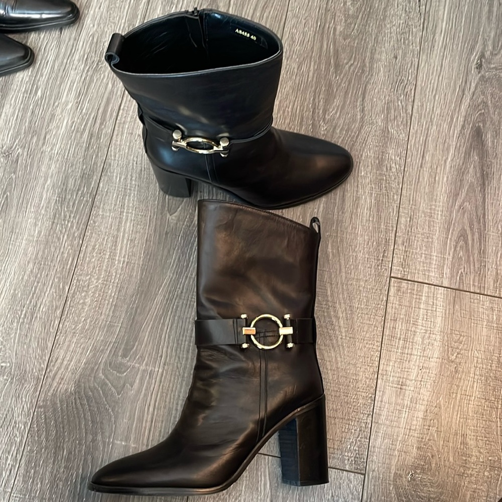 Napoleoni leather boots